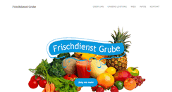 Desktop Screenshot of frischdienst-grube.de